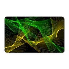 Abstract Pattern Hd Wallpaper Background Magnet (rectangular)