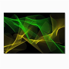 Abstract Pattern Hd Wallpaper Background Postcard 4 x 6  (pkg Of 10)