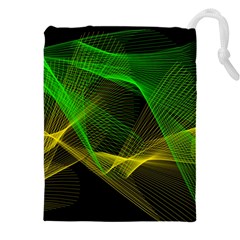 Abstract Pattern Hd Wallpaper Background Drawstring Pouch (5xl) by Ravend