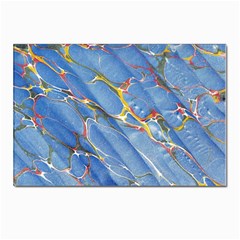 Art Marble Stone Rock Pattern Design Wallpaper Postcard 4 x 6  (pkg Of 10)