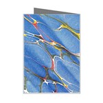 Art Marble Stone Rock Pattern Design Wallpaper Mini Greeting Card Right