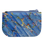 Art Marble Stone Rock Pattern Design Wallpaper Large Coin Purse Back