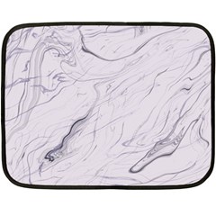 Marble Background Marble Pattern Double Sided Fleece Blanket (mini)  by Ravend