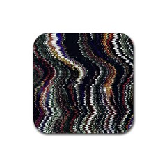 Texture Abstract Background Wallpaper Rubber Coaster (square) by Ravend