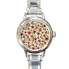 Neuron Nerve Cell Neurology Round Italian Charm Watch by Ravend