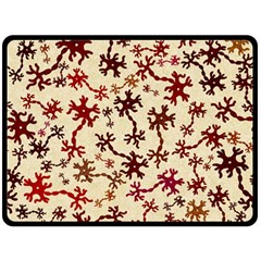 Neuron Nerve Cell Neurology Fleece Blanket (large)  by Ravend