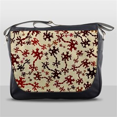 Neuron Nerve Cell Neurology Messenger Bag by Ravend