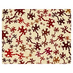 Neuron Nerve Cell Neurology Double Sided Flano Blanket (medium)  by Ravend