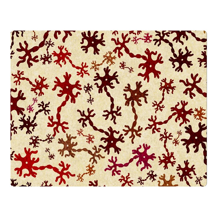 Neuron Nerve Cell Neurology Double Sided Flano Blanket (Large) 