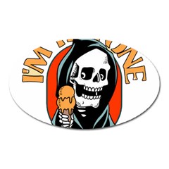 Halloween Oval Magnet by Sparkle