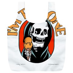 Halloween Full Print Recycle Bag (xxxl) by Sparkle