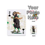 Halloween Playing Cards 54 Designs (Mini) Front - Spade2