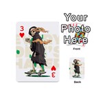 Halloween Playing Cards 54 Designs (Mini) Front - Heart3