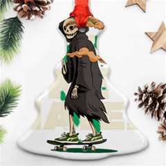 Halloween Christmas Tree Ornament (two Sides) by Sparkle