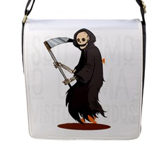 Halloween Flap Closure Messenger Bag (l) by Sparkle