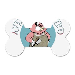 Halloween Dog Tag Bone (Two Sides)