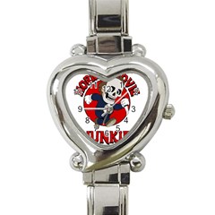 Halloween Heart Italian Charm Watch by Sparkle