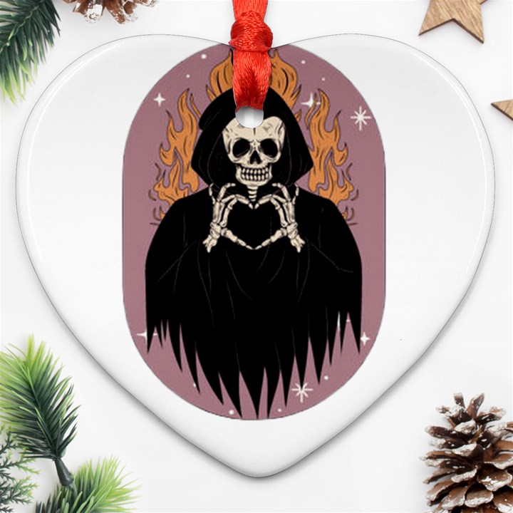 Halloween Ornament (Heart)