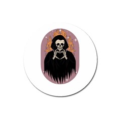 Halloween Magnet 3  (round) by Sparkle