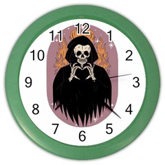 Halloween Color Wall Clock by Sparkle