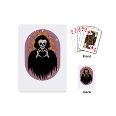 Halloween Playing Cards Single Design (mini) by Sparkle