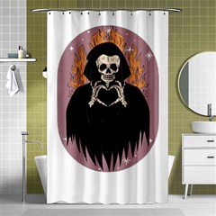 Halloween Shower Curtain 48  X 72  (small)  by Sparkle