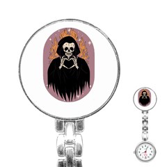 Halloween Stainless Steel Nurses Watch by Sparkle