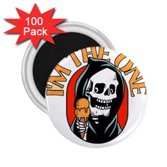 Halloween 2 25  Magnets (100 Pack)  by Sparkle