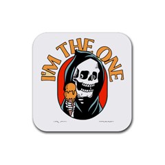 Halloween Rubber Coaster (square) by Sparkle