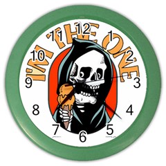 Halloween Color Wall Clock by Sparkle