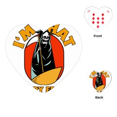 Halloween Playing Cards Single Design (heart)