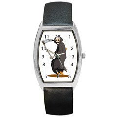 Halloween Barrel Style Metal Watch by Sparkle