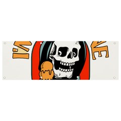 Halloween Banner And Sign 9  X 3 