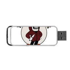 Halloween Portable Usb Flash (one Side) by Sparkle