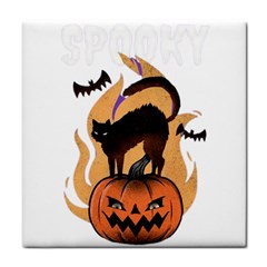 Halloween Tile Coaster by Sparkle