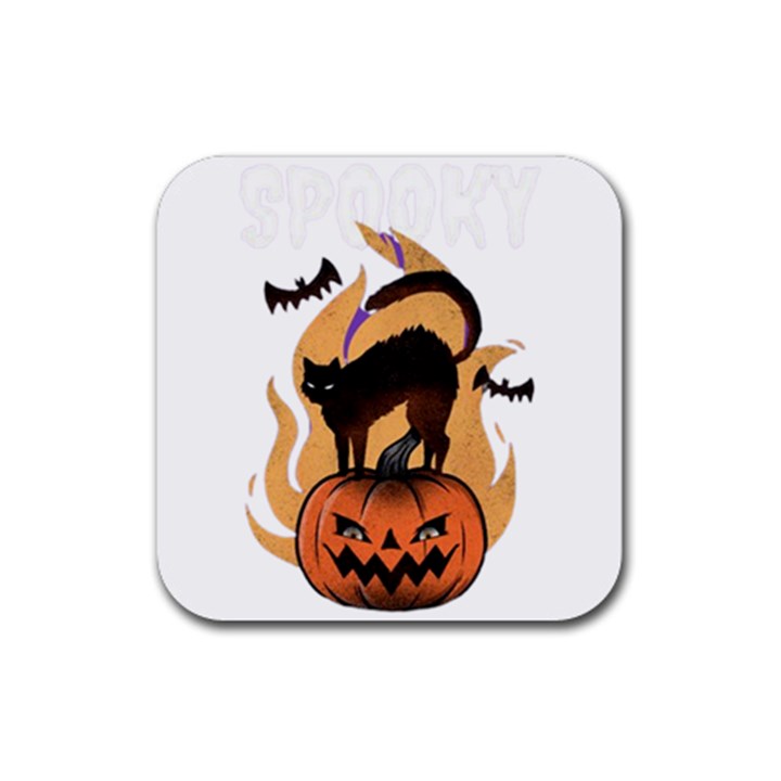 Halloween Rubber Coaster (Square)