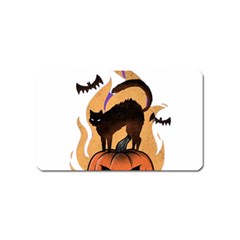 Halloween Magnet (name Card) by Sparkle