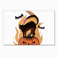 Halloween Postcard 4 x 6  (pkg Of 10) by Sparkle