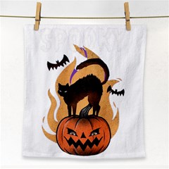 Halloween Face Towel by Sparkle