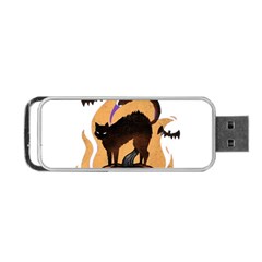 Halloween Portable Usb Flash (one Side) by Sparkle