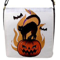 Halloween Flap Closure Messenger Bag (s) by Sparkle