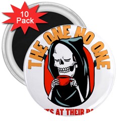 Halloween 3  Magnets (10 Pack)  by Sparkle