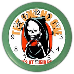 Halloween Color Wall Clock by Sparkle