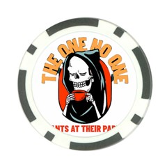 Halloween Poker Chip Card Guard by Sparkle