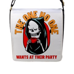 Halloween Flap Closure Messenger Bag (l) by Sparkle