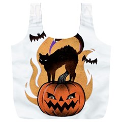 Halloween Full Print Recycle Bag (xxl) by Sparkle