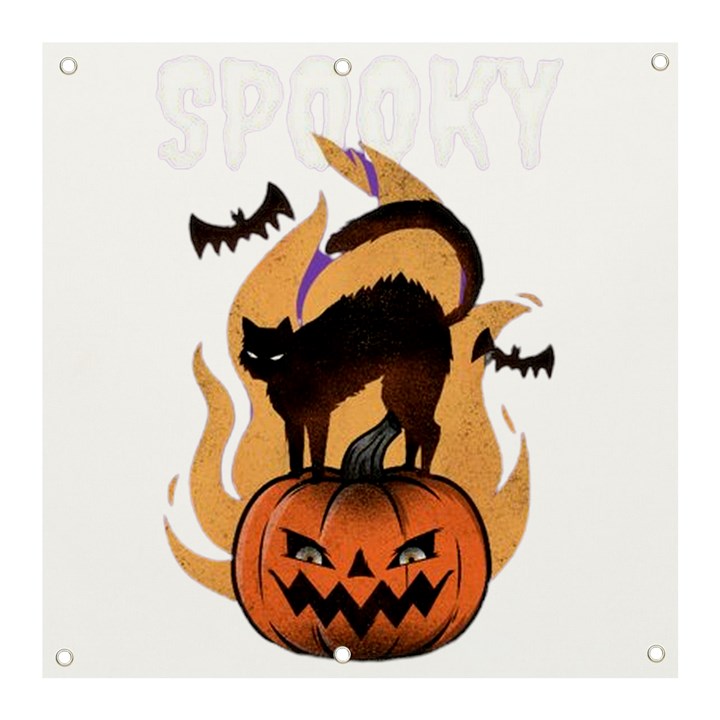 Halloween Banner and Sign 3  x 3 