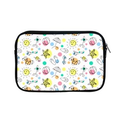 Summer Pattern Colorful Drawing Doodle Apple Ipad Mini Zipper Cases by danenraven