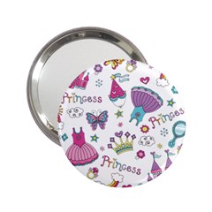 Princess Element Background Material 2 25  Handbag Mirrors by danenraven