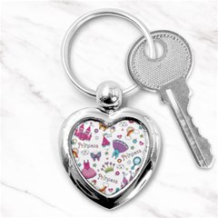 Princess Element Background Material Key Chain (heart) by danenraven